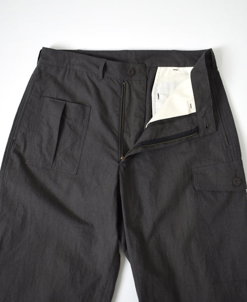 GNHT2601CLP COTTON/LINEN PLAIN WORK PANTS