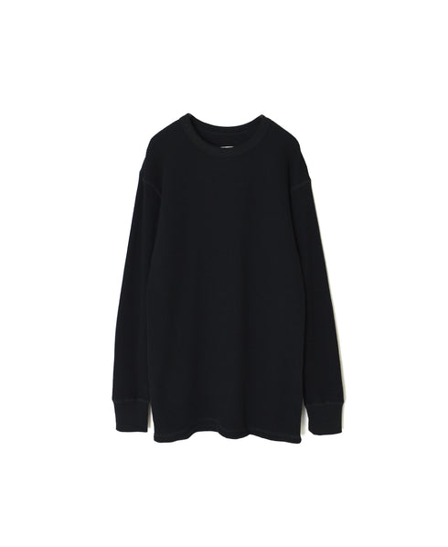 GNHT2671 COTTON WAFFLE CREW NECK L/SL T-SHIRTS