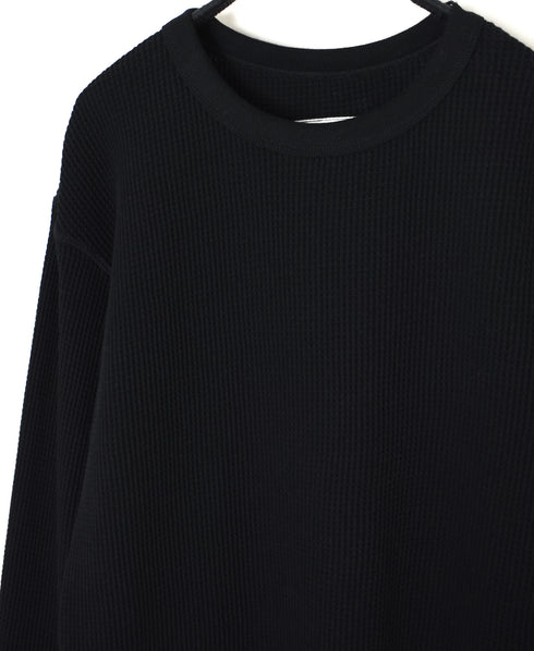 GNHT2671 COTTON WAFFLE CREW NECK L/SL T-SHIRTS
