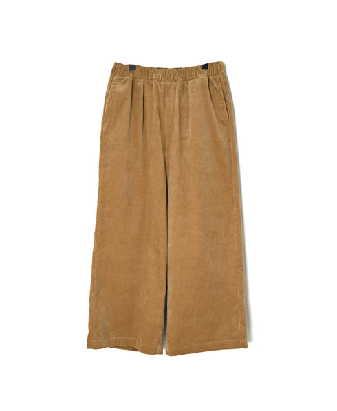 GNMDS2052CR 8WALE CORDUROY EASY WIDE PANTS