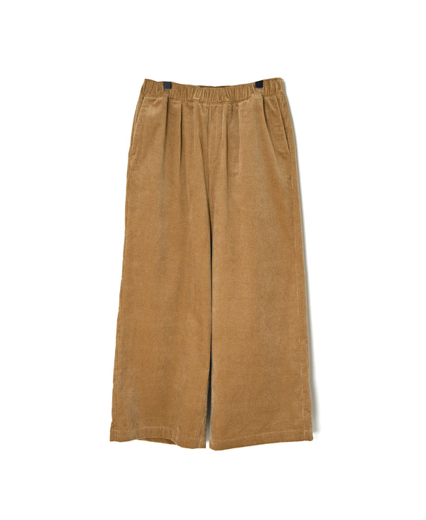 GNMDS2052CR 8WALE CORDUROY EASY WIDE PANTS