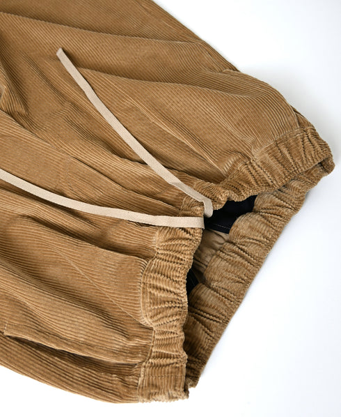 GNMDS2052CR 8WALE CORDUROY EASY WIDE PANTS