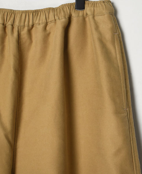 GNMDS2062CS COTTON SUEDE EASY WIDE PANTS