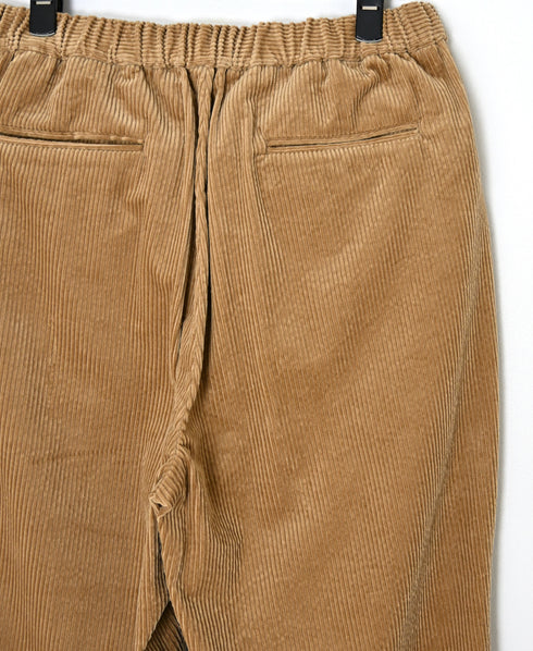 GNMDS2101CR 8WALE CORDUROY EASY TAPERED PANTS