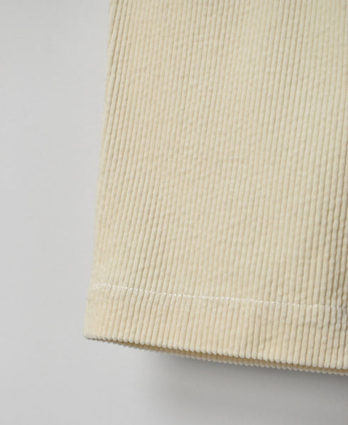 GNMDS2101CR 8WALE CORDUROY EASY TAPERED PANTS