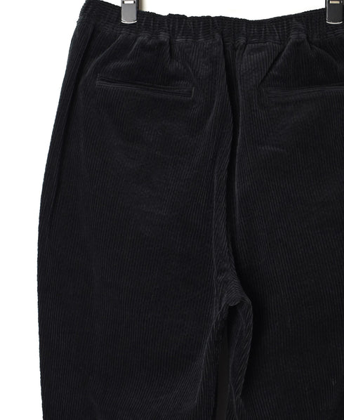 GNMDS2101CR 8WALE CORDUROY EASY TAPERED PANTS