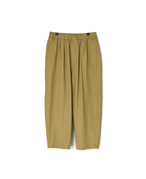 GNMDS2501CLW COTTON/LINEN DYED WEATHER 2TUCK TAPERED EASY PANTS