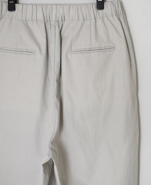 GNMDS2501CLW COTTON/LINEN DYED WEATHER 2TUCK TAPERED EASY PANTS