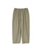GNMDS2501CLW COTTON/LINEN DYED WEATHER 2TUCK TAPERED EASY PANTS