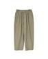 GNMDS2501CLW COTTON/LINEN DYED WEATHER 2TUCK TAPERED EASY PANTS