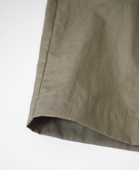 GNMDS2501CLW COTTON/LINEN DYED WEATHER 2TUCK TAPERED EASY PANTS