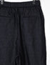 GNMDS2501CL 5.1oz WASHED COTTON/LINEN DENIM 2TUCK TAPERED EASY PANTS
