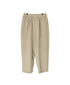 GNMDS2501FL 40s FRENCH LINEN DYED CANVAS 2TUCK TAPERED EASY PANTS