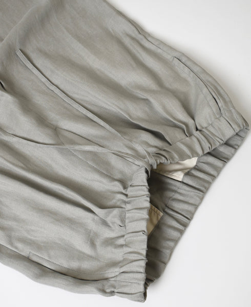GNMDS2501NLT LINEN TWILL 2TUCK TAPERED EASY PANTS