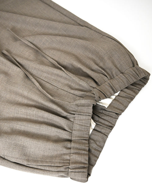 GNMDS2501WS WOOL SERGE 2TUCK TAPERED EASY PANTS