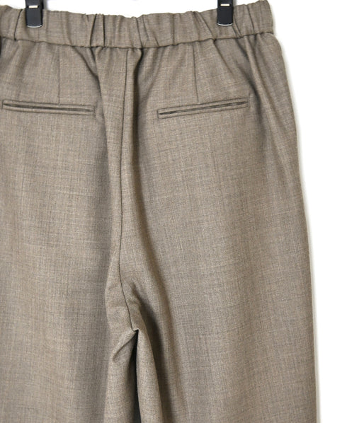 GNMDS2501WS WOOL SERGE 2TUCK TAPERED EASY PANTS