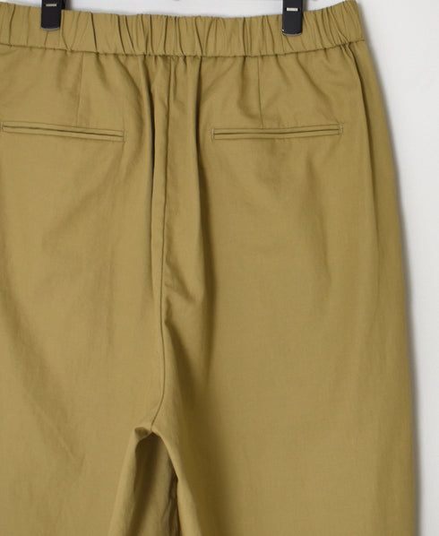 GNMDS2502CLW COTTON/LINEN DYED WEATHER 2TUCK WIDE EASY PANTS