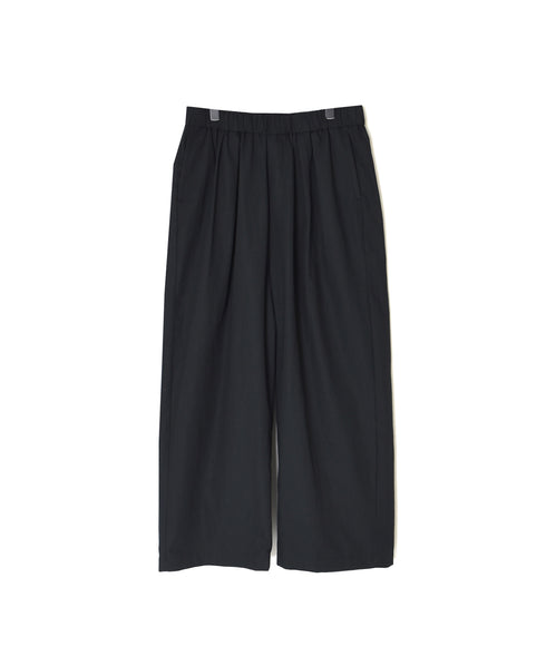 GNMDS2502CLW COTTON/LINEN DYED WEATHER 2TUCK WIDE EASY PANTS