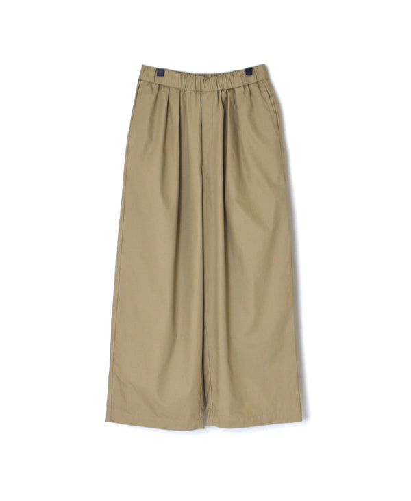 GNMDS2502CW COTTON DYED WEATHER 2TUCK WIDE EASY PANTS