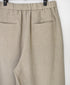 GNMDS2502FL 40s FRENCH LINEN DYED CANVAS 2TUCK WIDE EASY PANTS