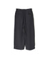GNMDS2502FL 40s FRENCH LINEN DYED CANVAS 2TUCK WIDE EASY PANTS