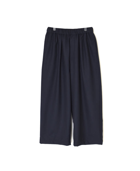 GNMDS2502WS WOOL SERGE 2TUCK WIDE EASY PANTS