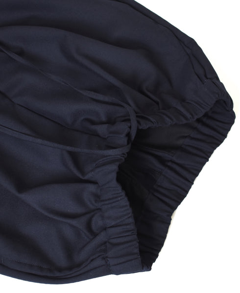 GNMDS2502WS WOOL SERGE 2TUCK WIDE EASY PANTS