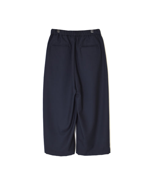 GNMDS2502WS WOOL SERGE 2TUCK WIDE EASY PANTS