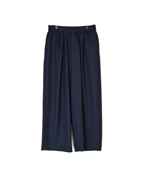 GNMDS2502WS WOOL SERGE 2TUCK WIDE EASY PANTS