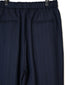 GNMDS2502WS WOOL SERGE 2TUCK WIDE EASY PANTS