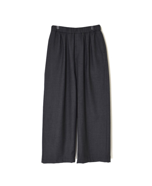 GNMDS2502WS WOOL SERGE 2TUCK WIDE EASY PANTS