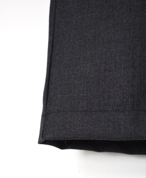 GNMDS2502WS WOOL SERGE 2TUCK WIDE EASY PANTS