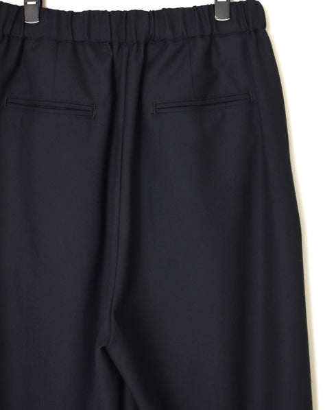 GNMDS2502WS WOOL SERGE 2TUCK WIDE EASY PANTS