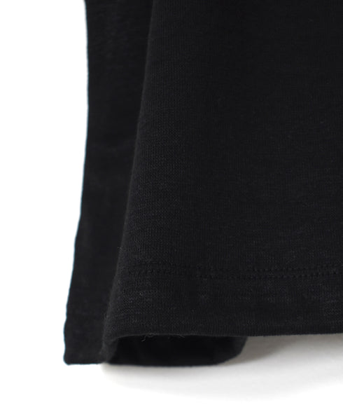 GNMDS26021 LINEN SINGLE JERSEY BOAT NECK T-SHIRTS