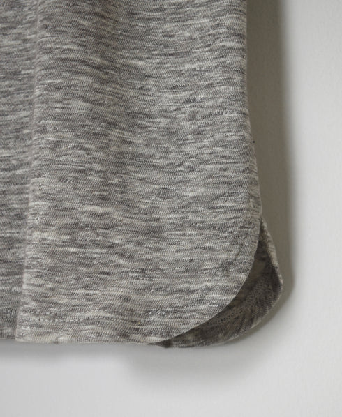 GNSL24042 SLUB VINTAGE CREW-NECK FRENCH/SL SHIRT