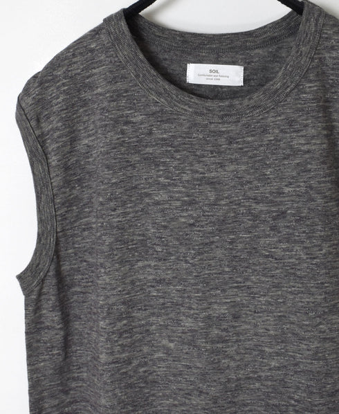 GNSL24042 SLUB VINTAGE CREW-NECK FRENCH/SL SHIRT