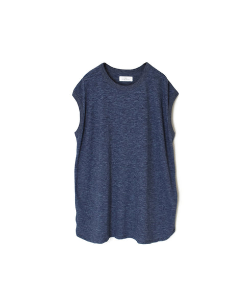 GNSL24043 SLUB VINTAGE CREW-NECK FRENCH/SL LONG SHIRT