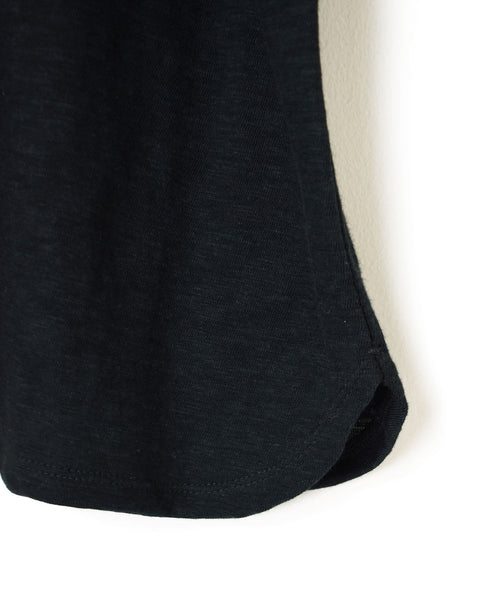 GNSL24043 SLUB VINTAGE CREW-NECK FRENCH/SL LONG SHIRT