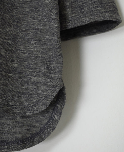 GNSL25041 SLUB VINTAGE CREW-NECK 3/4SL LONG SHIRT