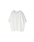 GNSL25052 GEORGETTE JERSEY CREW-NECK T-SHIRT