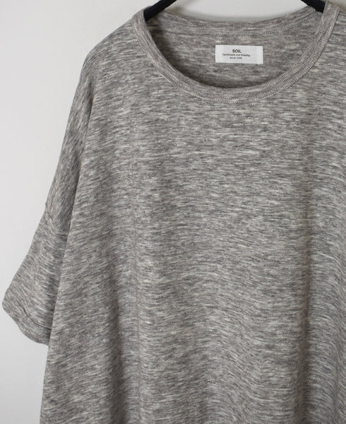 GNSL26001 SLUB VINTAGE CREW NECK T-SHIRTS