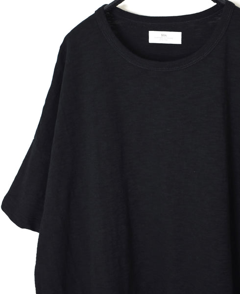 GNSL26001 SLUB VINTAGE CREW NECK T-SHIRTS