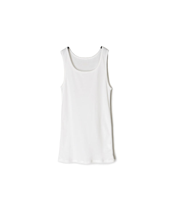 GNSL26021 40/1 RIB U-NECK TANK TOP