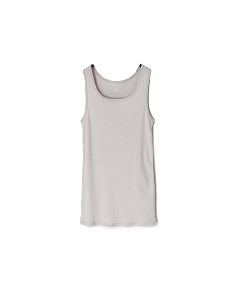 GNSL26021 40/1 RIB U-NECK TANK TOP