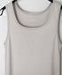 GNSL26021 40/1 RIB U-NECK TANK TOP