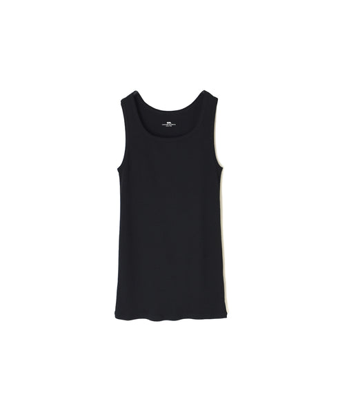 GNSL26021 40/1 RIB U-NECK TANK TOP