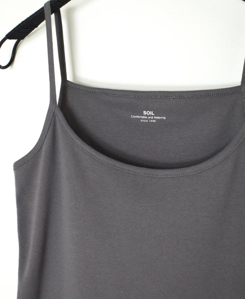 GNSL26022 40/1 RIB CAMISOLE