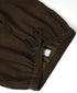 IMDSH2101LPD 60s AUTO LOOM LINEN PLAIN OVERDYE EASY CROPPED PANTS