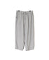IMDSH2101LPD 60s AUTO LOOM LINEN PLAIN OVERDYE EASY CROPPED PANTS