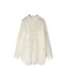 IMDSH2303LCD AUTO LOOM LINEN/COTTON PLAIN OVERDYE BANDED COLLAR SHIRTS